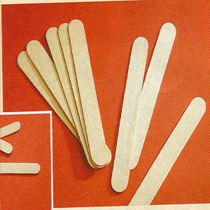 ABAISSE  LANGUE, BOIS, 100/bte